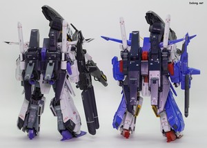 MG Full Armor ZZ Gundam - MG FAZZ Ver.Ka와 함께. 머리, 백팩 디자인과 더블 빔라이플 포신이 다릅니다. (2/2)