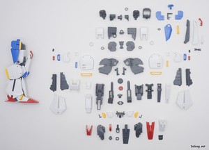 MG Full Armor ZZ Gundam - Parts (8/10)
