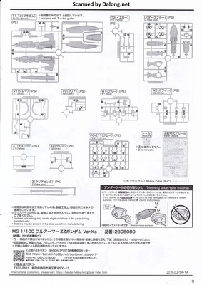 MG Full Armor ZZ Gundam - Manual (9/44)