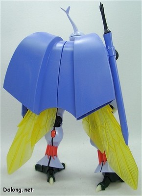 MG Dunbine - 가조립 전/후면 (2/2)