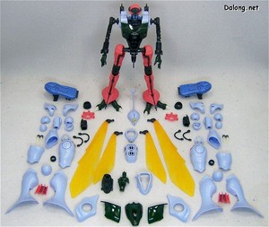 MG Dunbine - 외부 장갑 탈거