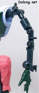 MG Dunbine - 팔의 프레임은 메카닉 보다는 '뼈대'의 개념입니다.