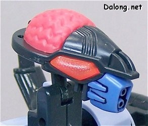 MG Dunbine - 머리 프레임.. 은 뇌부분이 눈에 확 꽂히는 군요 ;;