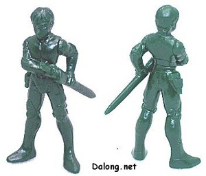 MG Dunbine - 동봉된 1/35 파일럿 피규어. 몰드가 하도 안보여서 명암조정을 좀 심하게 했습니다.