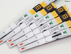 PG Unleashed Nu Gundam - 먹선/데칼 작업 후의 핀판넬.. 뭘 하든간에 x6의 압박이 있습니다.