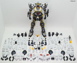 PG Unleashed Nu Gundam - 외부장갑 탈거 (1/2)