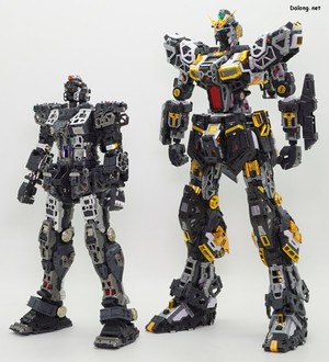 PG Unleashed Nu Gundam - PG 언리시드 퍼스트 건담 프레임과 함께. 크기와 디테일, 화려함 모든 면에서 압도합니다. (1/2)