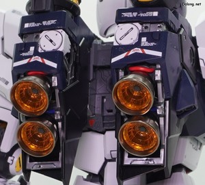 PG Unleashed Nu Gundam - 먹선+데칼 작업 후의 각 부위 상세 디테일 (7/14)