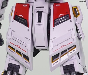 PG Unleashed Nu Gundam - 먹선+데칼 작업 후의 각 부위 상세 디테일 (8/14)