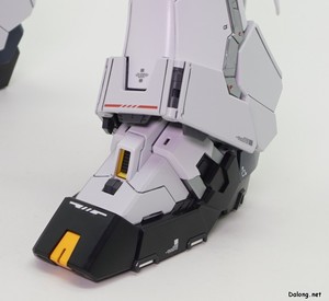 PG Unleashed Nu Gundam - 먹선+데칼 작업 후의 각 부위 상세 디테일 (12/14)