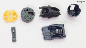 PG Unleashed Nu Gundam - 조립 후에는 보이지 않는 백팩 장갑 디테일들