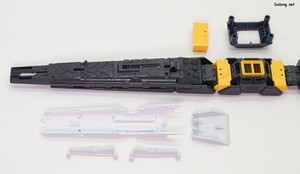 PG Unleashed Nu Gundam - 핀 판넬의 내부 프레임과 내부 디테일도 살벌합니다. (3/5)