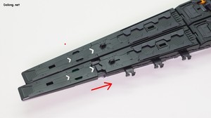 PG Unleashed Nu Gundam - 연결 후 커버를 닫고, 끝부분 확장기믹을 닫으면 커버가 열리지 않게 고정됩니다. 덕분에 한번 연결한 핀판넬은 절대 떨어지지 않습니다.