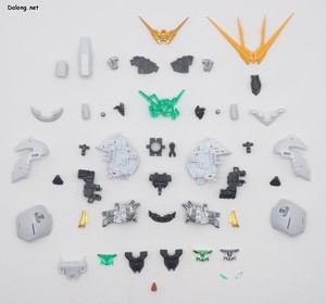 PG Unleashed Nu Gundam - Parts (1/14)