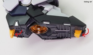 PG Unleashed Nu Gundam - 발바닥 디테일 및 앵커의 가동 (2/2)