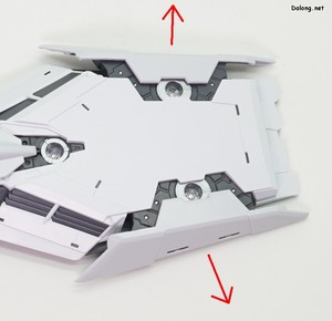 PG Unleashed Nu Gundam - 실드 상단의 확장 기믹 (1/2)