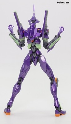 RG Evangelion Unit-01 [Night Combat Color] - Pose 4 - Rear (1/2)