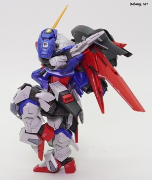 MGSD Destiny Gundam - 프로포션 대비 우수한 팔다리 가동성