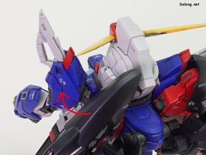 MGSD Destiny Gundam - 어깨의 전후가동