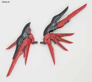 MGSD Destiny Gundam - 날개의 다단 전개기믹이 훌륭합니다.