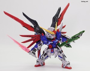 MGSD Destiny Gundam - 빔 부메랑 + 고에너지 장사정 빔포 액션 (1/3)