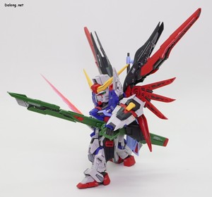 MGSD Destiny Gundam - 빔 부메랑 + 고에너지 장사정 빔포 액션 (2/3)