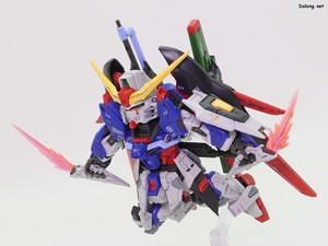 MGSD Destiny Gundam - 더블 빔 부메랑 포즈 (1/3)