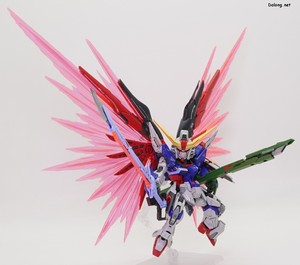 MGSD Destiny Gundam - 빛의 날개 + 고에너지 장사정 빔포 + 아론다이트 빔소드 포즈 (1/4)