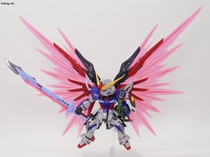 MGSD Destiny Gundam - 빛의 날개 + 고에너지 장사정 빔포 + 아론다이트 빔소드 포즈 (2/4)