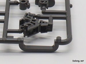 MGSD Destiny Gundam - 슬라이드 금형이 적용된 파츠