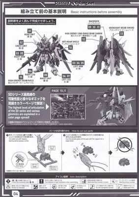 MGSD Destiny Gundam - Manual (4/20)