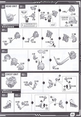 MGSD Destiny Gundam - Manual (5/20)