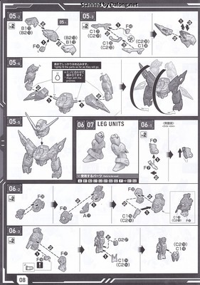 MGSD Destiny Gundam - Manual (8/20)