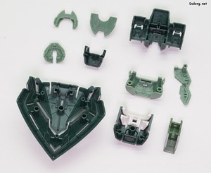 MGSD Kshatriya - The inside of the armor is packed with detail molding too.
