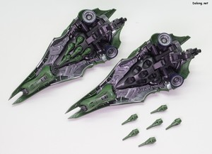 MGSD Kshatriya - 6 funnels per binder, 24 funnels total are stored. However, some of the funnel retaining pins have a loose fit, 