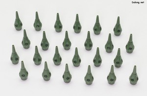 MGSD Kshatriya - 6 funnels per binder, 24 funnels total are stored. However, some of the funnel retaining pins have a loose fit, 