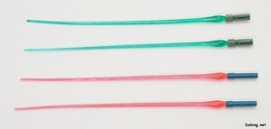 MGSD Kshatriya - Four beam sabers are included, and the bottom two are Jestas'— er, ReZEL's beam sabers. There is a scene in OVA 