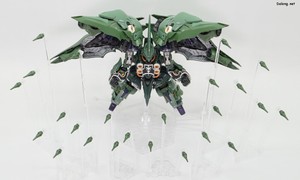 MGSD Kshatriya - Pose with all 24 funnels deployed. Just taking these photos took well over an hour.. ;; (2/4)
