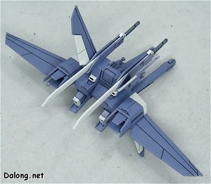 HG Strike Rouge + I.W.S.P. - 밑에서 본 모습. 전체적인 디테일은 상당히 좋습니다.