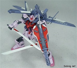HG Strike Rouge + I.W.S.P. - 무장이 풍부해서 상당히 박력있습니다.
