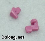 HG Strike Rouge + I.W.S.P. - 색분할로 인해 남아 버린 머리부분의 부품들. 통상 잘 잃어 버리는 파츠들이라 어딘가 재활용할 곳이 있을지도..