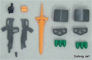 HG Mobile Ginn (미겔 전용기) - Parts (2/2)