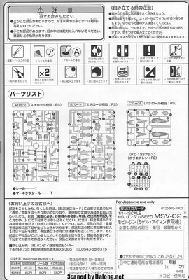 HG Mobile Ginn (미겔 전용기) - Manual (5/8)