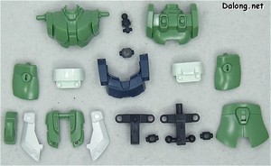 HG Ginn Type High-Maneuver (고기동형) - Parts (2/2)