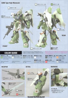 HG Ginn Type High-Maneuver (고기동형) - Manual (4/8)
