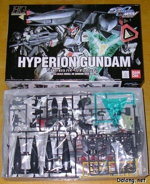 HG Hyperion Gundam - Box 
 Open