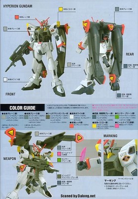 HG Hyperion Gundam - Manual (4/8)