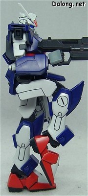 HG 105Dagger + Gunbarrel - 가동성은 그럭저럭. 대신 발목관절이 매우 유연합니다.