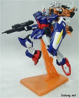 HG 105Dagger + Gunbarrel - 1/144 주제에 전용스탠드까지 있다니! 럭셔리한 놈..