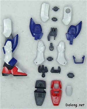 HG 105Dagger + Gunbarrel - Parts (2/2)